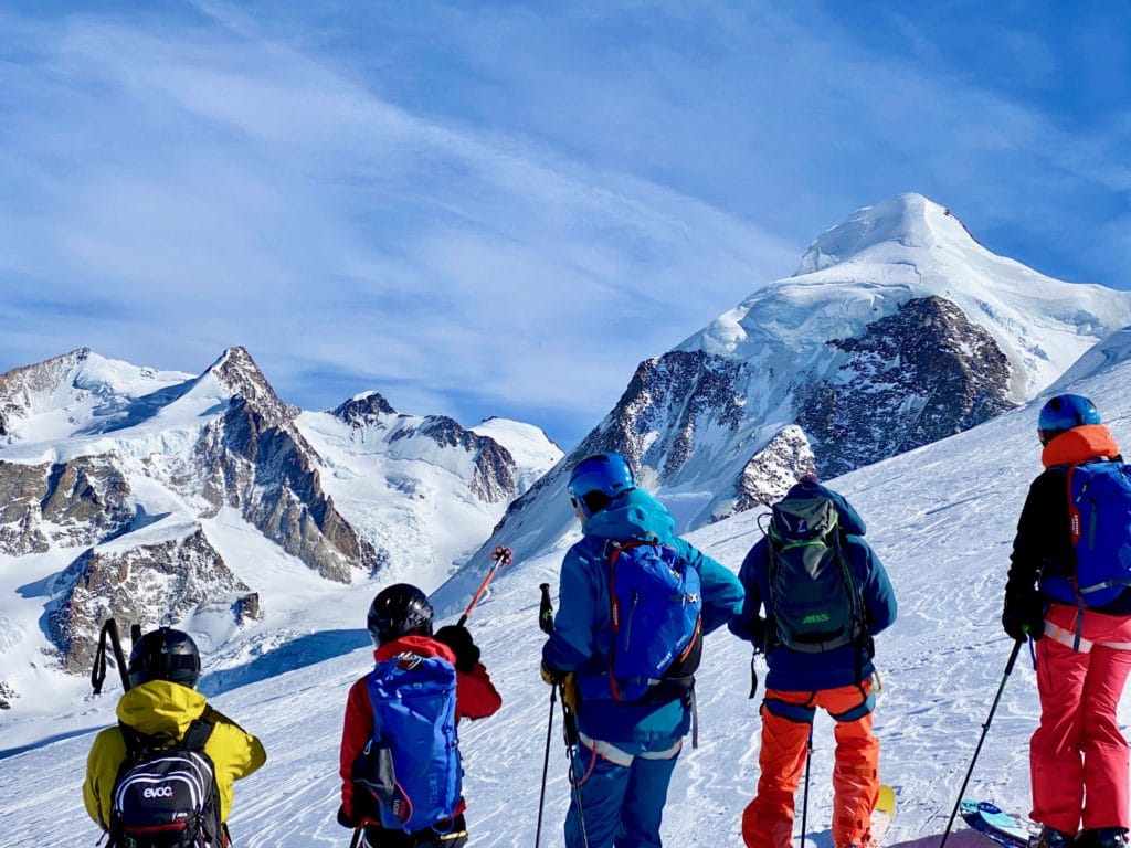 séjour ski hors-piste, freerando et freeride tout compris dans le massif du mont rose