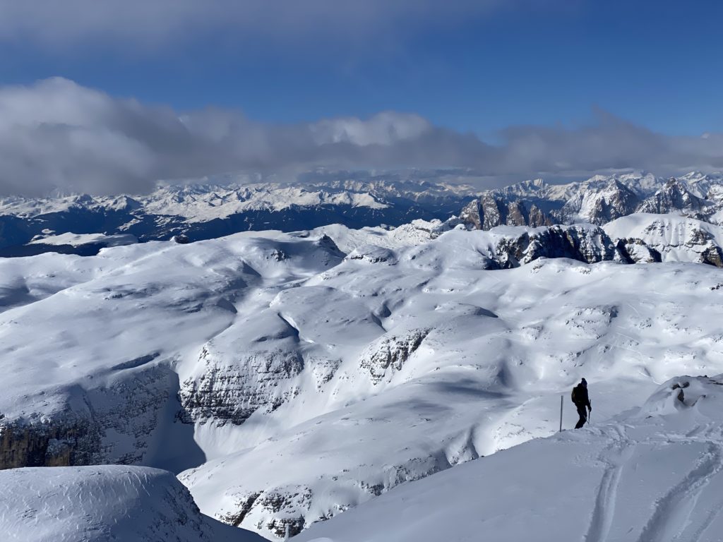 séjour ski hors-piste, freerando et freeride tout compris dans les Dolomites